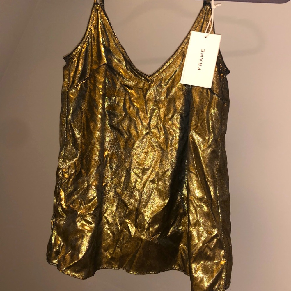 Frame Gold Camisole - XS - NWT